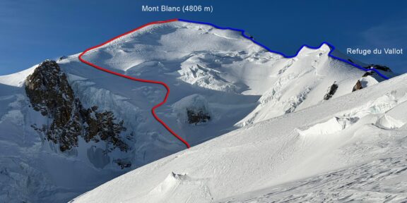 Cesta na strechu Álp alebo na skialpoch na Mont Blanc (4806 m) v štrnástich rokoch