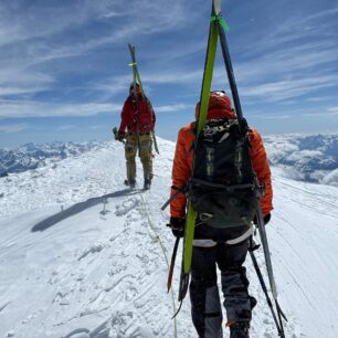Hrebeňom na Mont Blanc