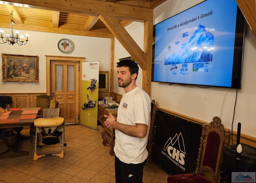 Filip Vlček a jeho přehledová přednáška o Gruzii