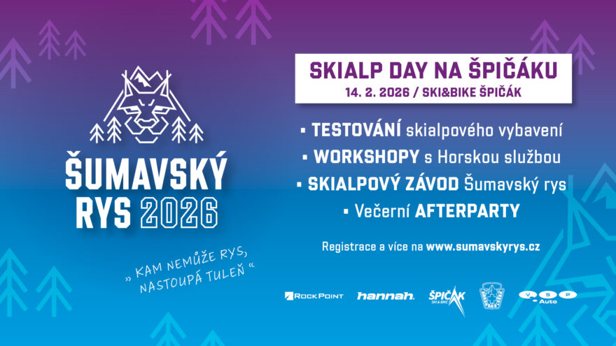Šumavský rys & Skialp Day na Špičáku – 14. února 2026