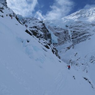 Ve sjezdu Deep End na Alexandra Hut