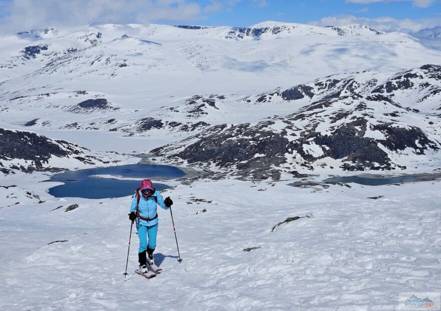 Závěrečné metry na vrchol Bitihorn (1607 m)