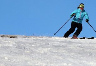 Kiruna ve Švédsku - lyžování na železné rudě