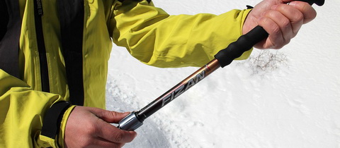 Vyzkoušení dvoudílných holí Fizan Broad Peak 2