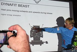 Představení nového freeridového vázánní Dynafit BEAST v lednu 2013