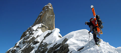 Dvě strmé skialpinistické klasiky v květnu – Hoher Sonnblick a východní žlab Mt. Maudit