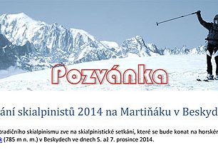 Pozvánka na Setkání skialpinistů v Beskydech 5.-7. 12. 2014