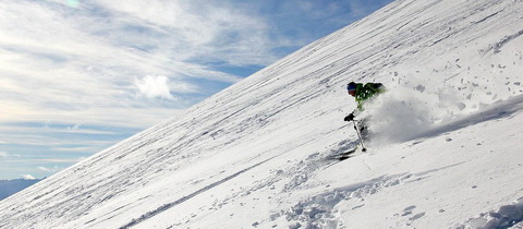 Lednový skialpový výlet na Cima Dieci &#8211; Zehner Spitze (3026 m) v Dolomitech