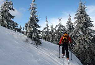 Lednový skialpinistický kurz v Nízkých Tatrách přeplněný metodikou