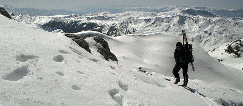 Skialpový výlet v černohorském Durmitoru &#8211; Bandijerna (2409 m)