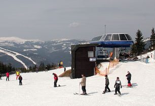Výborné tréninkové lyžování ve Špindlerově Mlýně v polovině dubna