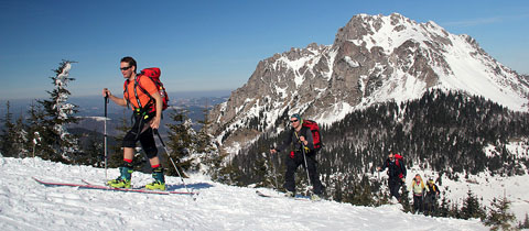 Malofatranské skialpové kýče v neděli 8. března
