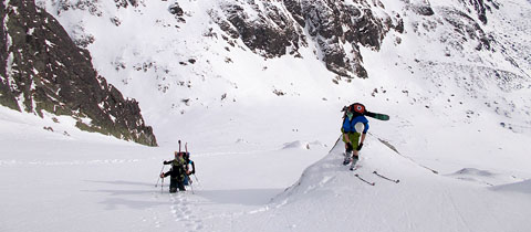 Prvý marec na skialpoch vo Vysokých Tatrách