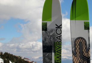 Recenze skialpinistických lyží K2 Wayback osazených vázáním Marker Kingpin