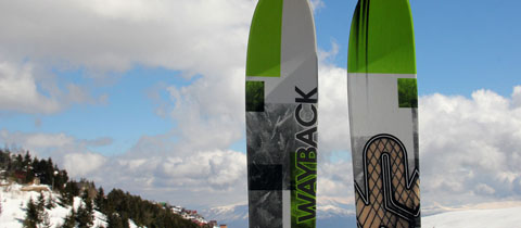 Recenze skialpinistických lyží K2 Wayback osazených vázáním Marker Kingpin