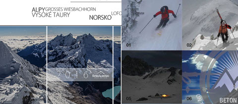 Skialpinistický vánoční dárek - kalendář 2016 od Kejda nebo Beton Ski Teamu
