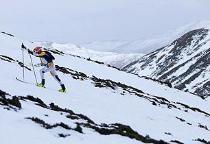 Skimo závod na zeleném ostrově pro milovníky drsných podmínek
