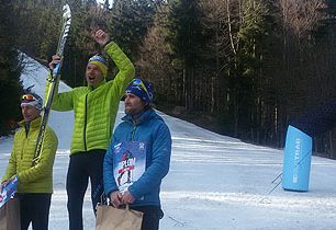 Nahoru a dolů Špindlerův Mlýn 2016 výhrál Petr Novák