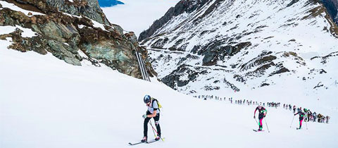 Druhé místo na skialpových závodech Kitzsteinhorn Schneekönig 2016