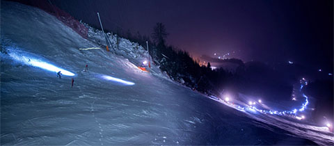 Krásné tréninkové skialpinistické a vertikální závody v Rakousku 2016-2017