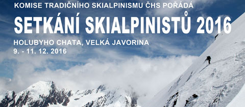 Program Setkání skialpinstů 2016 na Holubyho chatě - Velká Javorina