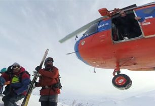 Motivační heliski videa z poloostrova Kamčatka