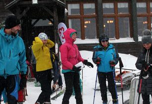 Setkání skialpinistů 2017 bylo v prašanu a rekordní