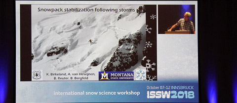 Konference ISSW 2018 byla nabitá sněhem a lavinami