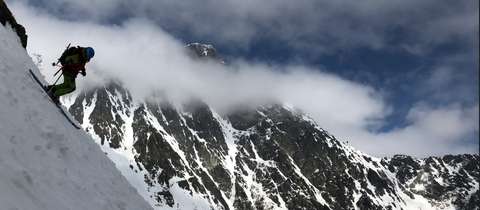 Trilogie, tři velké vysokotatranské stěny na lyžích za tři dny ve třech údolích
