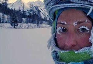 GIRLS ON SKIS (splitboard) Olga Bespalova: Otočte hlavu, vykopejte jámu a podívejte se, odkud slunce vychází