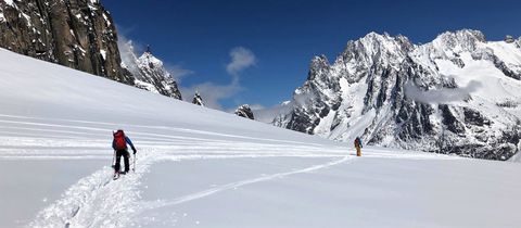 Zavřené dveře na Haute Route na jaře 2019