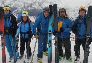 Listopadové testování nových lyží K2 při freeridu a na sjezdovkách v rakouském Söldenu
