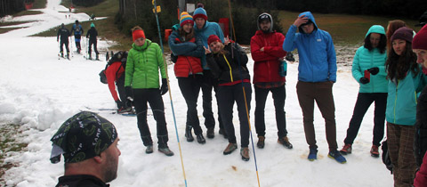 Beskydské Setkání skialpinistů 2018 bylo nabité přednáškami i praktickými workshopy