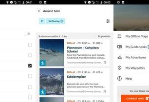 S mobilem na skialp a freeride 1 – některé užitečné aplikace pro mapování a plánování