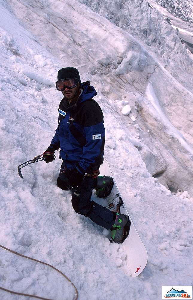Ptica v akci – severní stěna Piku Lenina v Kyrgyzstánu v roce 2001