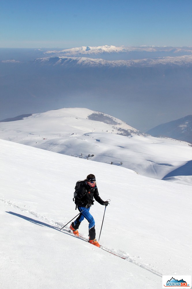 Skialpová procházka po makedonských horách