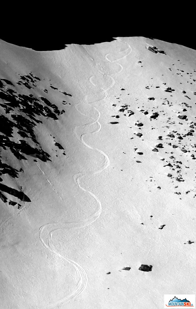 Dokonalý firn pod Javorákem