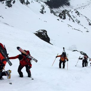 Petr Š. – Plateau du Couloir, taky se položilo, ale taky jenom trochu 