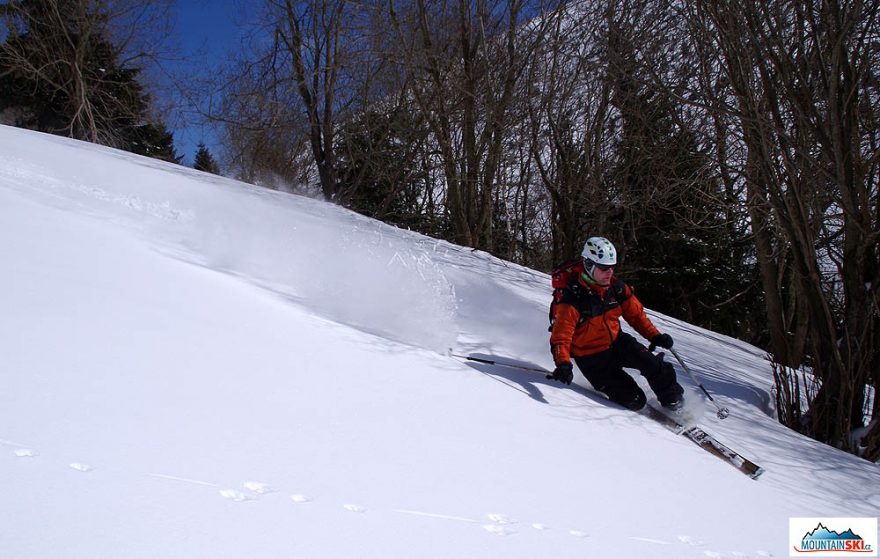 Učím se telemarkové obloučky 