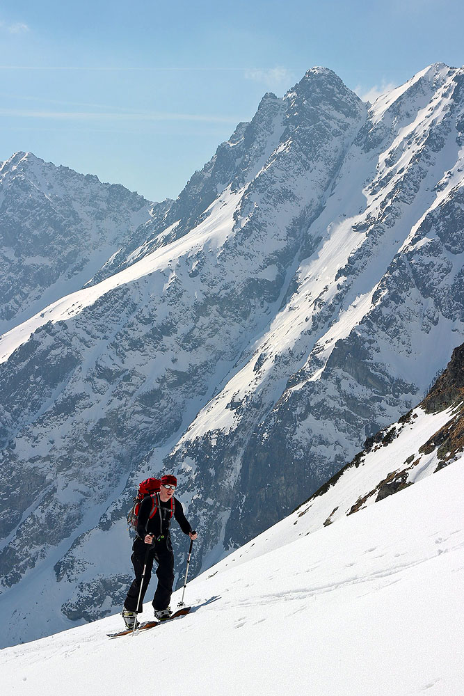 Šlapeme směr Malá Rohatá štrbina