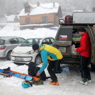 Příprava Beton Ski Teamu na lyžování
