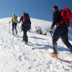 Na Malofatranském hřebenu rozšlapaném od pěšáků