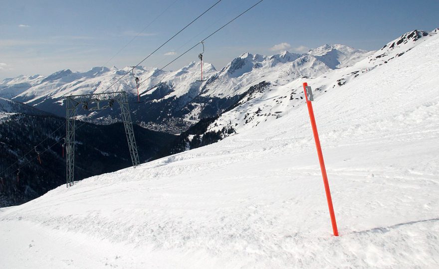 Kus černé sjezdovky na Pische