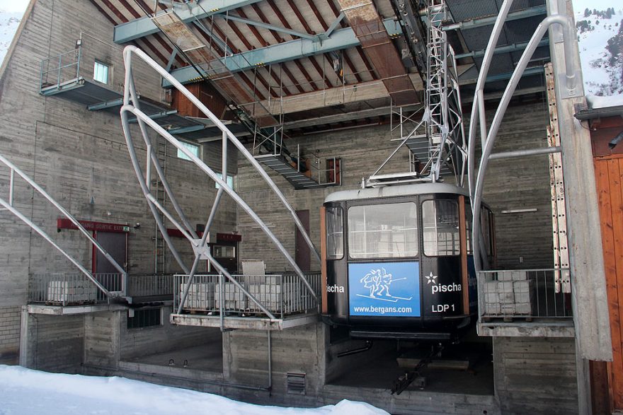 Kabinka, která Vás vyveze z 1800 do 2483 metrů