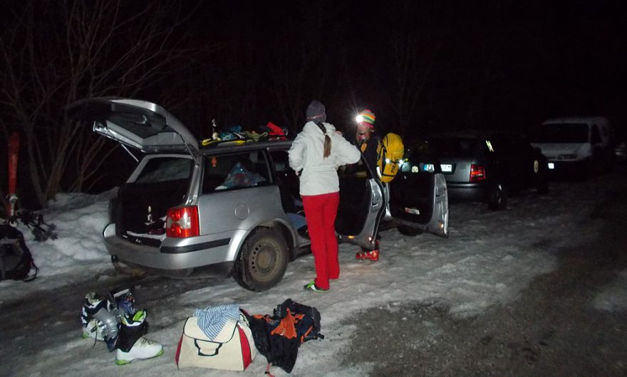Štart Parkovisko - Zastávka Popradské pleso