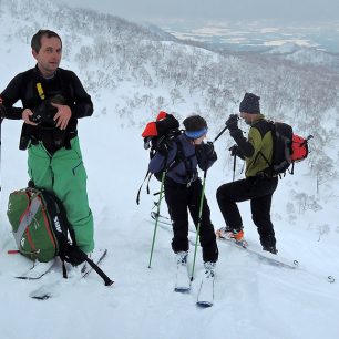 Odpočinek v volných terénech ostrova Hokkaiod