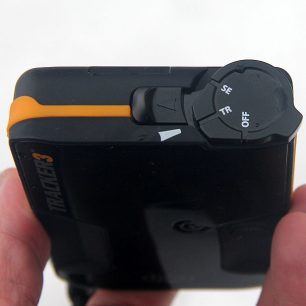 Přepínač BCA Tracker3 v mödu vysílání