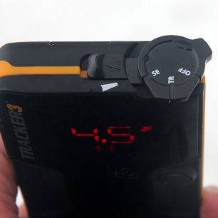 Přepínač BCA Tracker3 v mödu vyhledávání