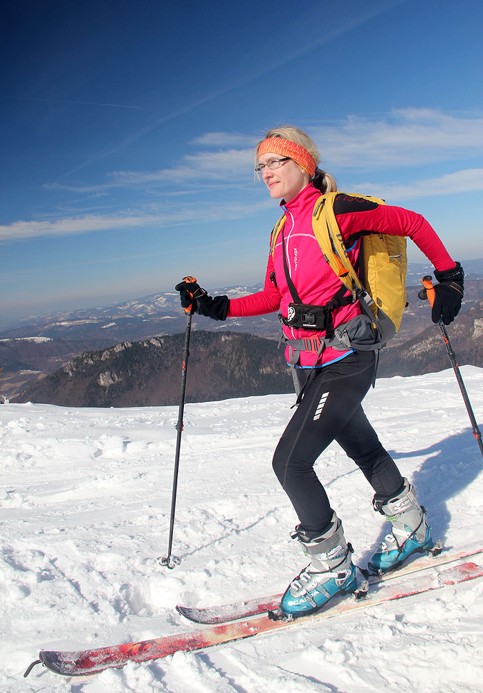 Na hřebenu Malé Fatry s BCA Tracker3 v březnu 2015