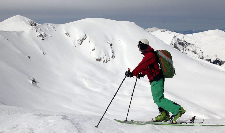 Na hřebenu pohoří Šar planina s K2 Wayback 96